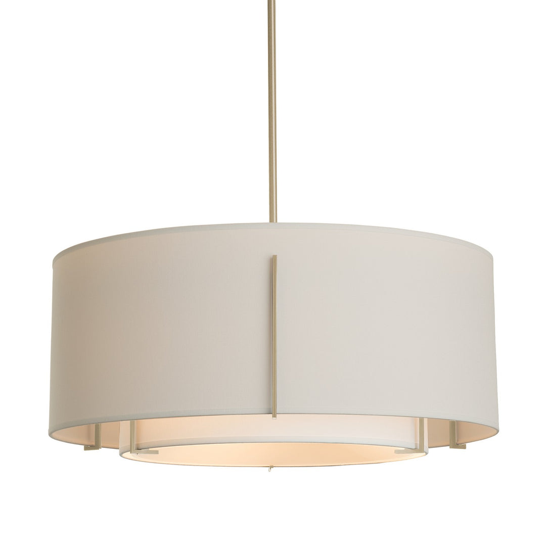 Hubbardton Forge Canada - 139605-SKT-MULT-85-SF1590-SE2290 - Three Light Pendant - Exos - Sterling