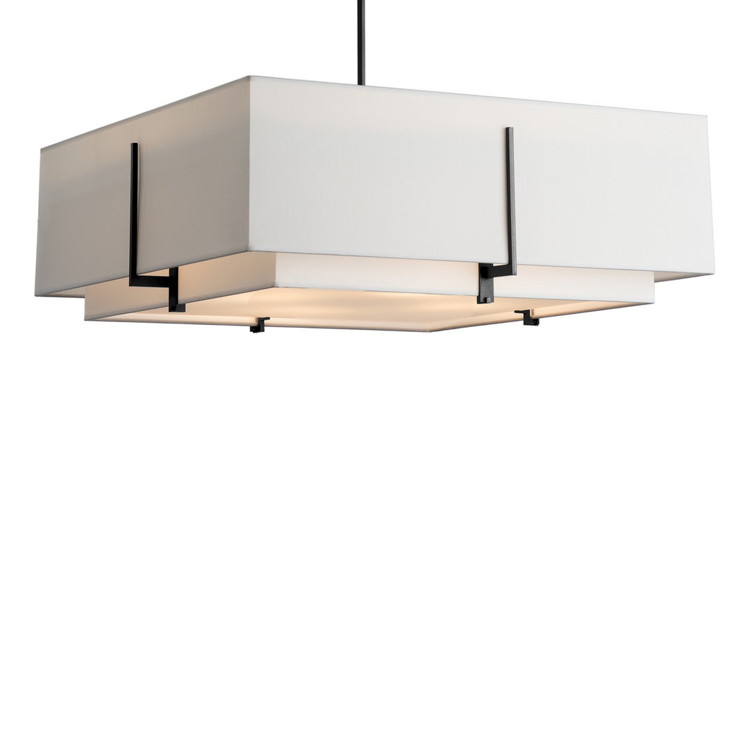 Hubbardton Forge Canada - 139635-SKT-MULT-10-SF2012-SF2401 - Four Light Pendant - Exos - Black