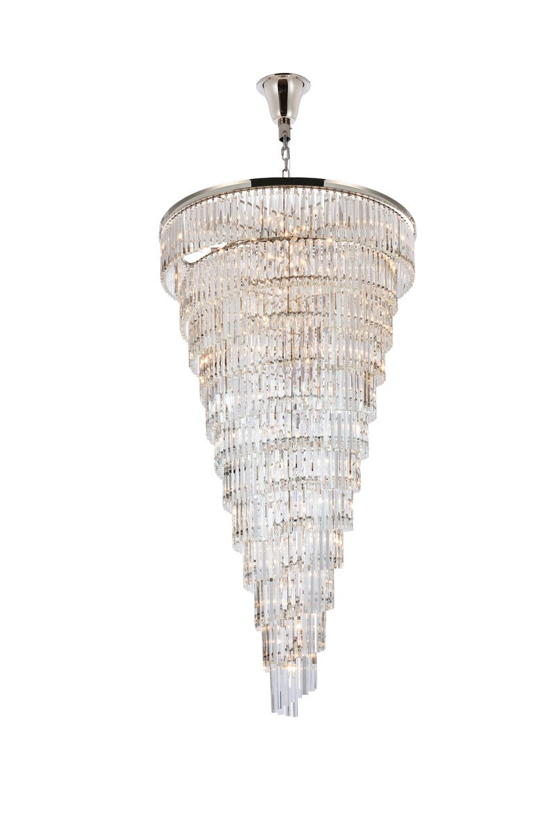 Sydney 58 Light Chandelier in polished nickel - available from The Lighting Shoppe, trusted by Canadian homeowners