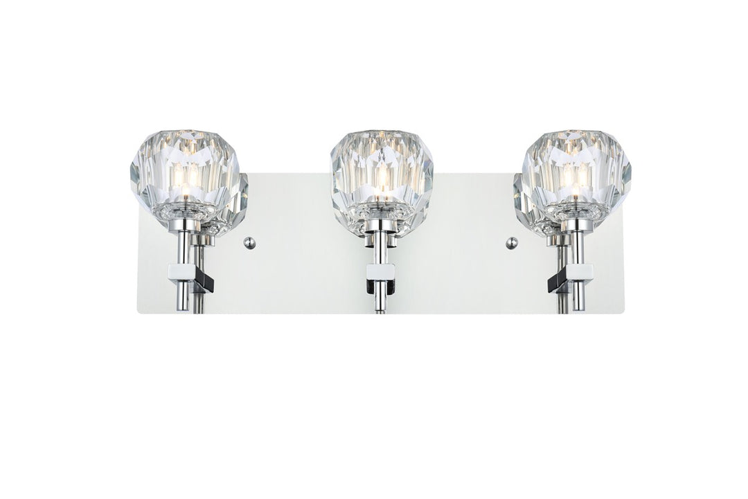 Graham Three Light Wall Sconce in Chrome - available from The Lighting Shoppe, trusted by Canadian homeowners