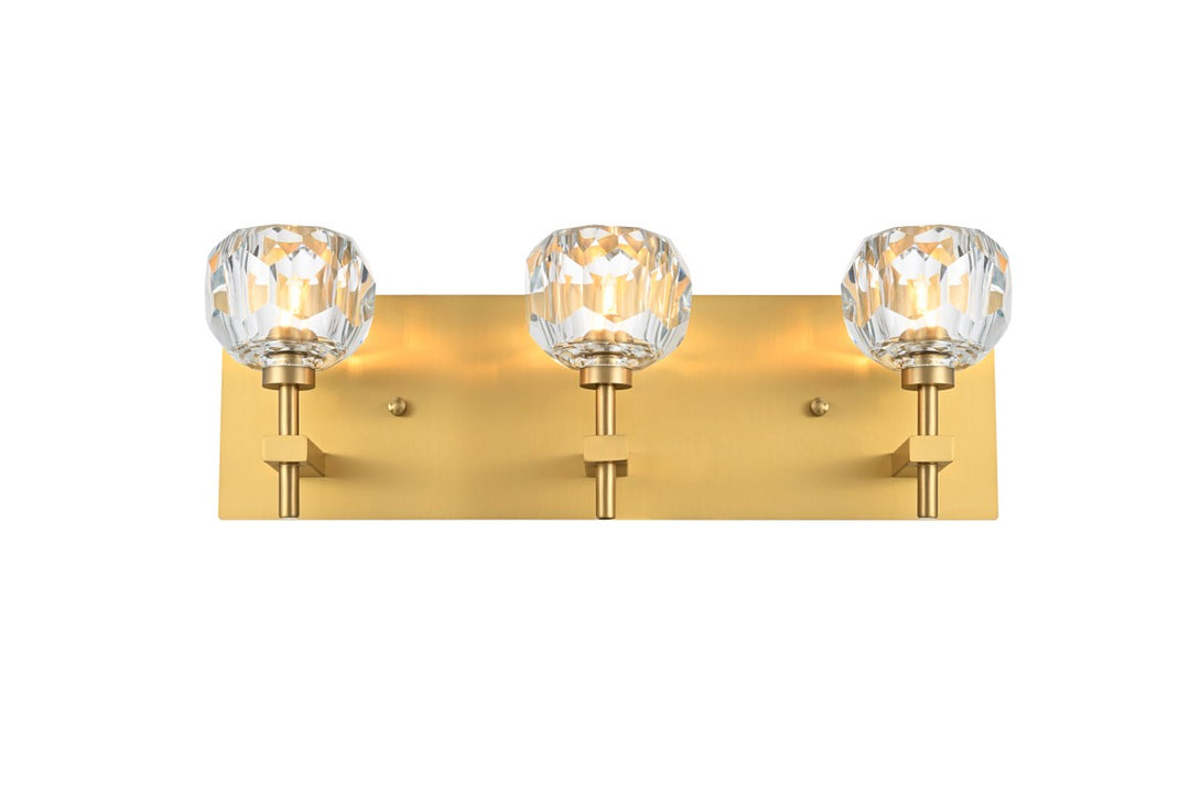 Graham Three Light Wall Sconce in Gold - available from The Lighting Shoppe, trusted by Canadian homeowners