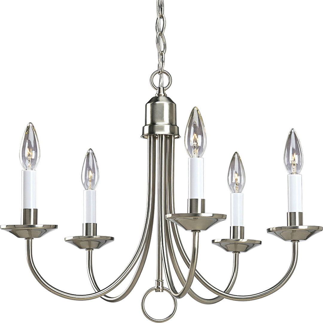 Progress Canada - P4008-09 - Five Light Chandelier - Five Light - Brushed Nickel