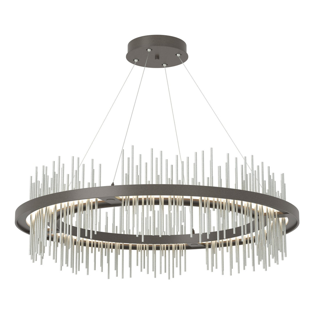Hubbardton Forge Canada - 139656-LED-STND-07-82 - LED Pendant - Gossamer - Dark Smoke