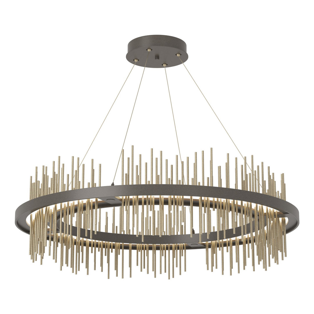 Hubbardton Forge Canada - 139656-LED-STND-07-84 - LED Pendant - Gossamer - Dark Smoke