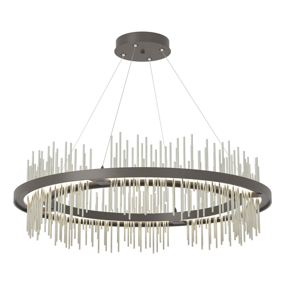 Hubbardton Forge Canada - 139656-LED-STND-07-85 - LED Pendant - Gossamer - Dark Smoke