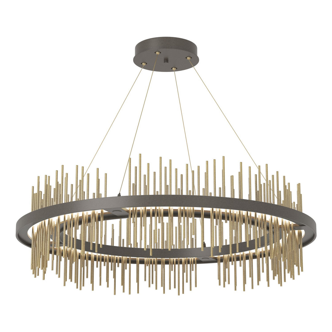 Hubbardton Forge Canada - 139656-LED-STND-07-86 - LED Pendant - Gossamer - Dark Smoke