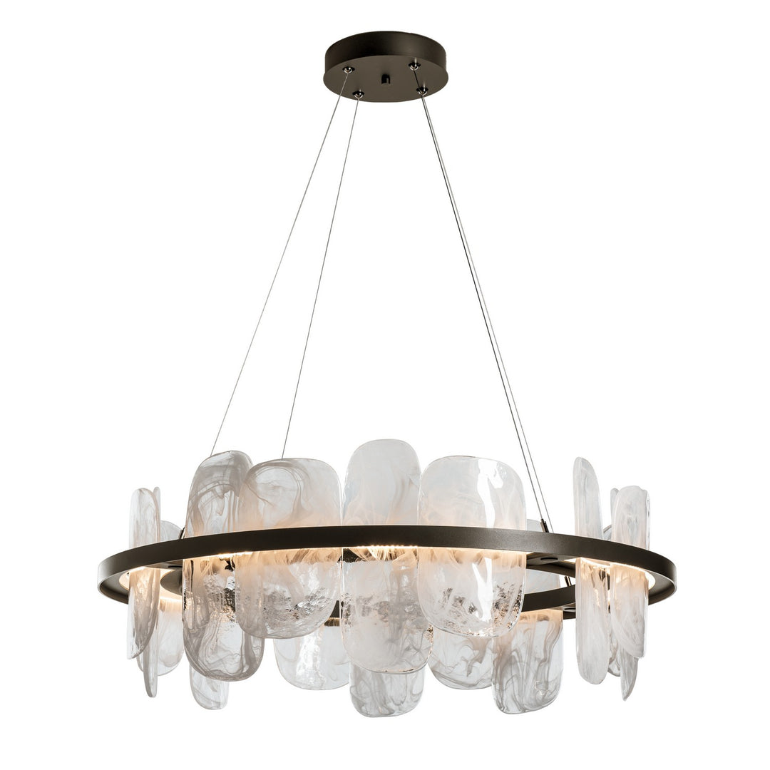 Hubbardton Forge Canada - 139660-LED-STND-14-YR0708 - LED Pendant - Vitre - Oil Rubbed Bronze