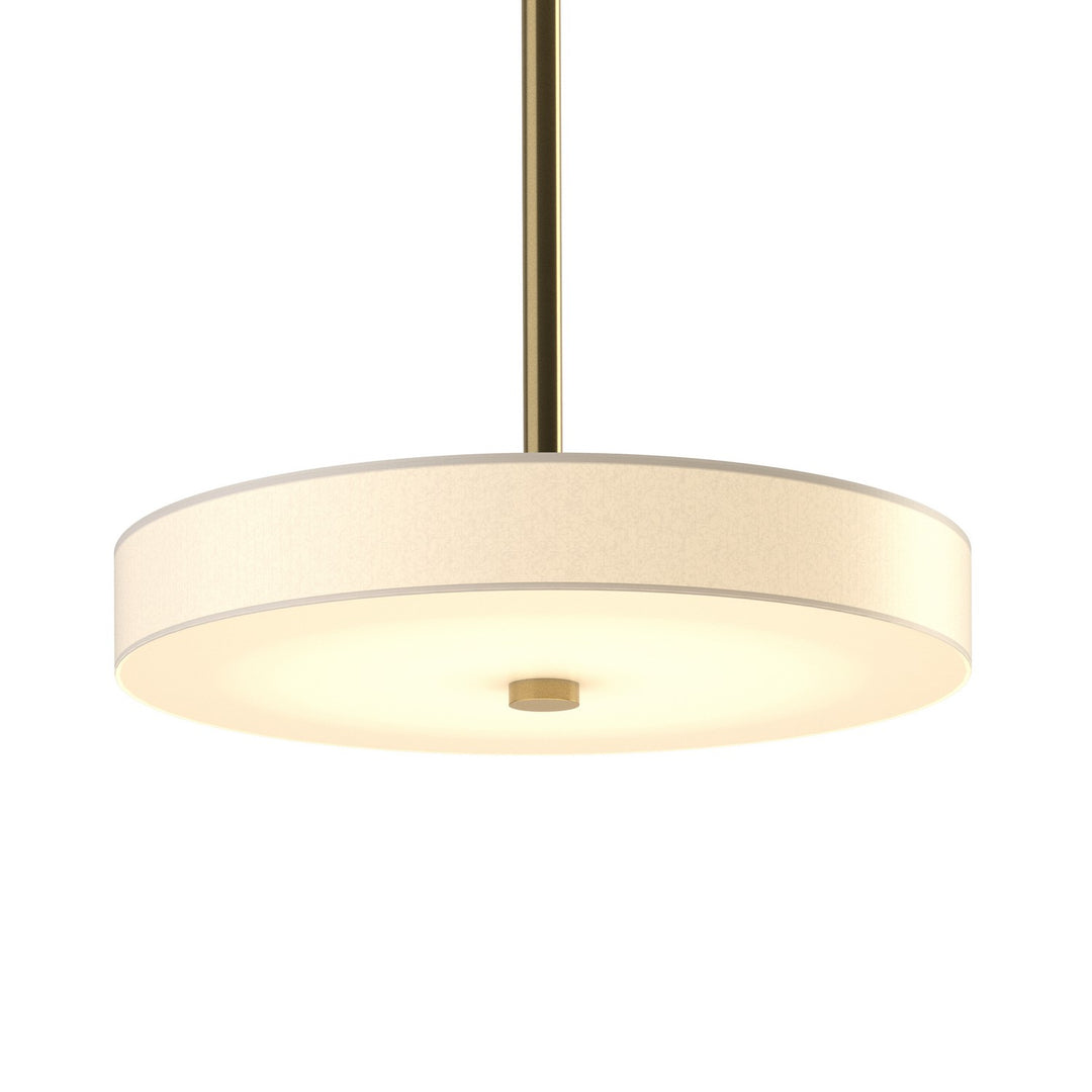 Hubbardton Forge Canada - 139710-LED-MULT-86-SH1971 - LED Pendant - Disq - Modern Brass