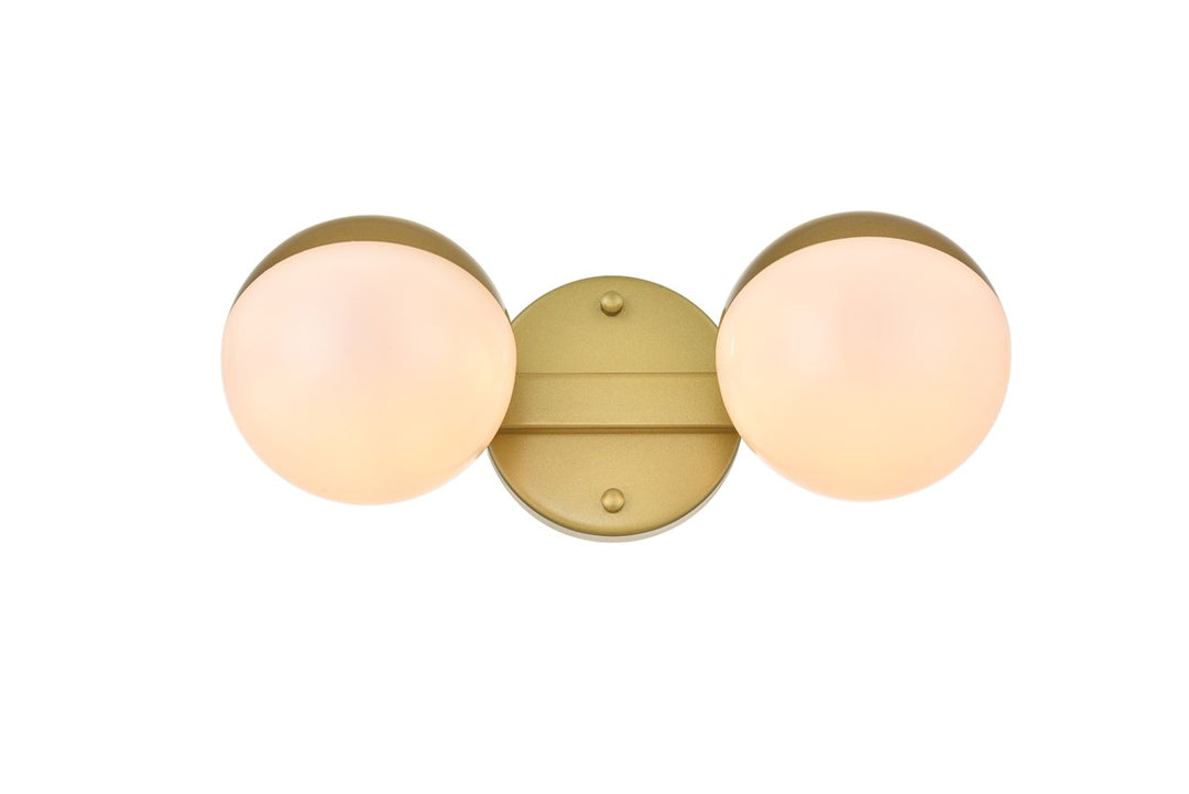 Majesty Two Light Bath Sconce in Brass - available from The Lighting Shoppe, trusted by Canadian homeowners