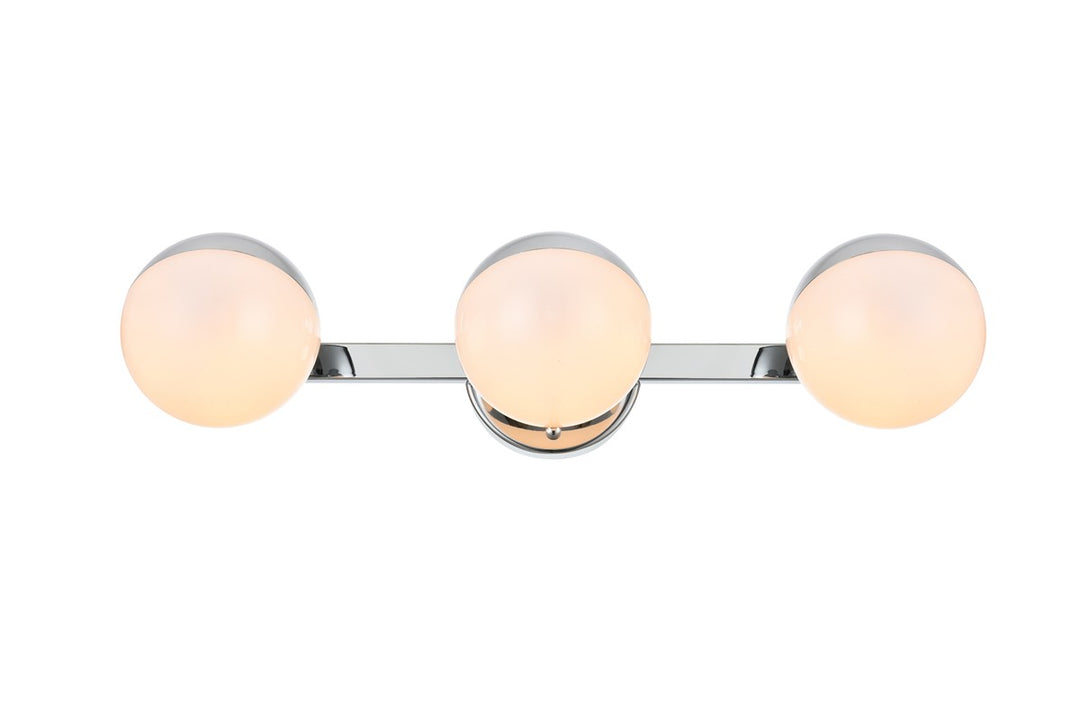 Majesty Three Light Bath Sconce in Chrome - available from The Lighting Shoppe, trusted by Canadian homeowners