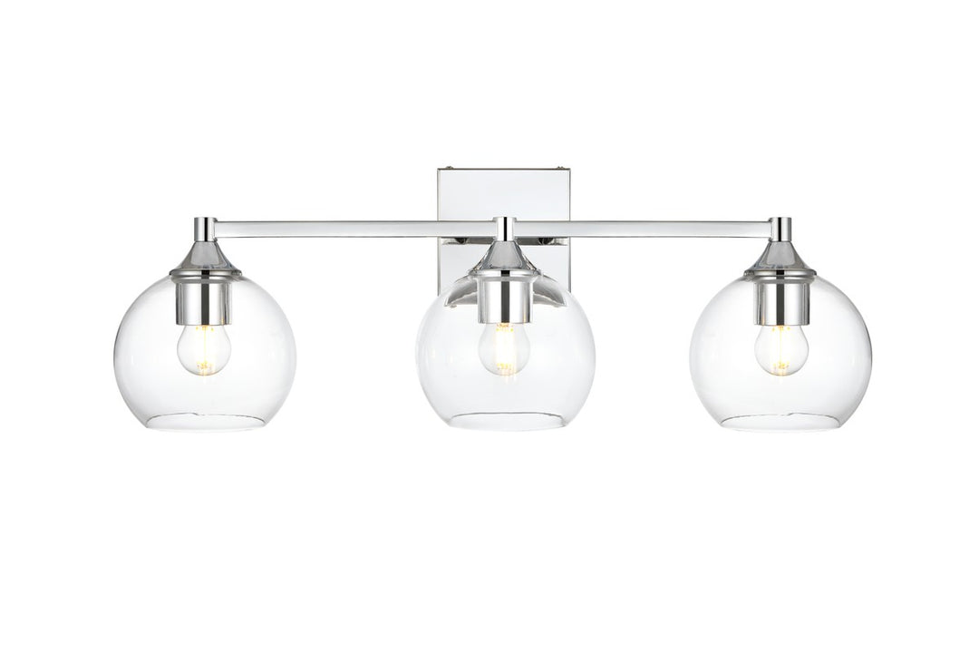 Foster Three Light Bath Sconce in Chrome - available from The Lighting Shoppe, trusted by Canadian homeowners