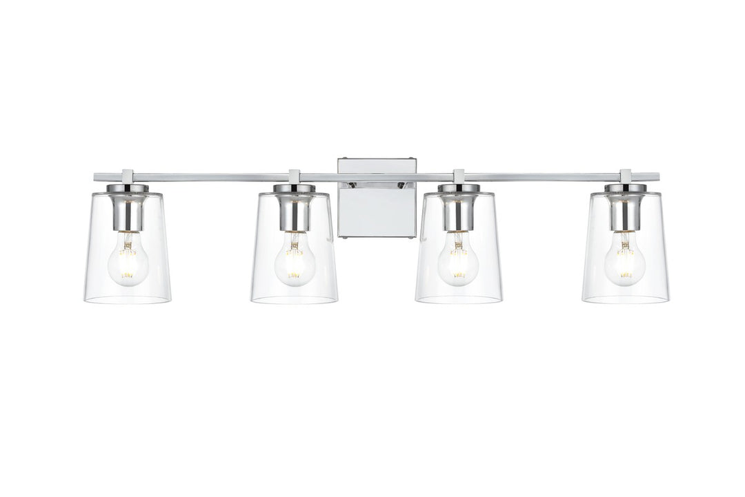 Kacey Four Light Bath Sconce in Chrome - available from The Lighting Shoppe, trusted by Canadian homeowners