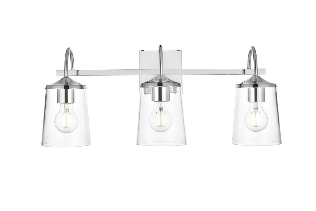 Avani Three Light Bath Sconce in Chrome - available from The Lighting Shoppe, trusted by Canadian homeowners