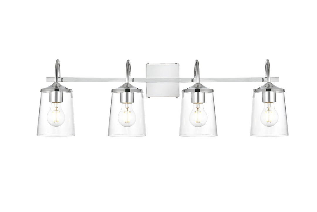 Avani Four Light Bath Sconce in Chrome - available from The Lighting Shoppe, trusted by Canadian homeowners