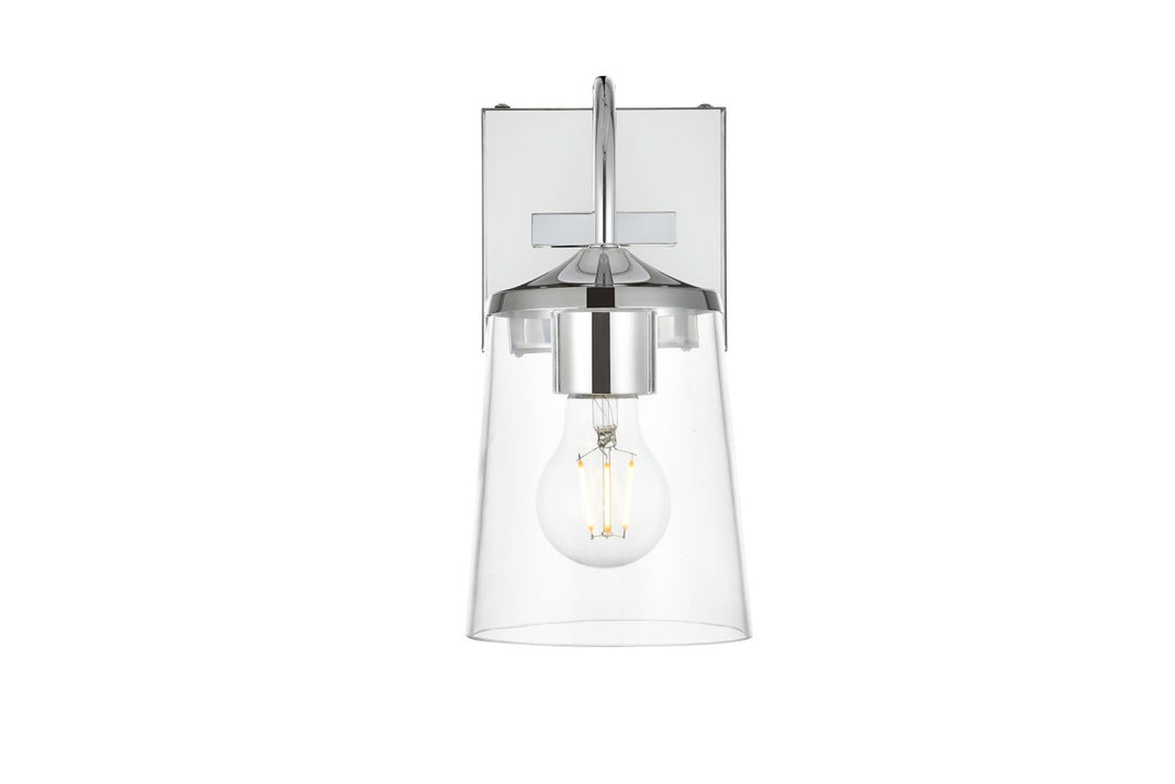 Avani One Light Bath Sconce in Chrome - available from The Lighting Shoppe, trusted by Canadian homeowners