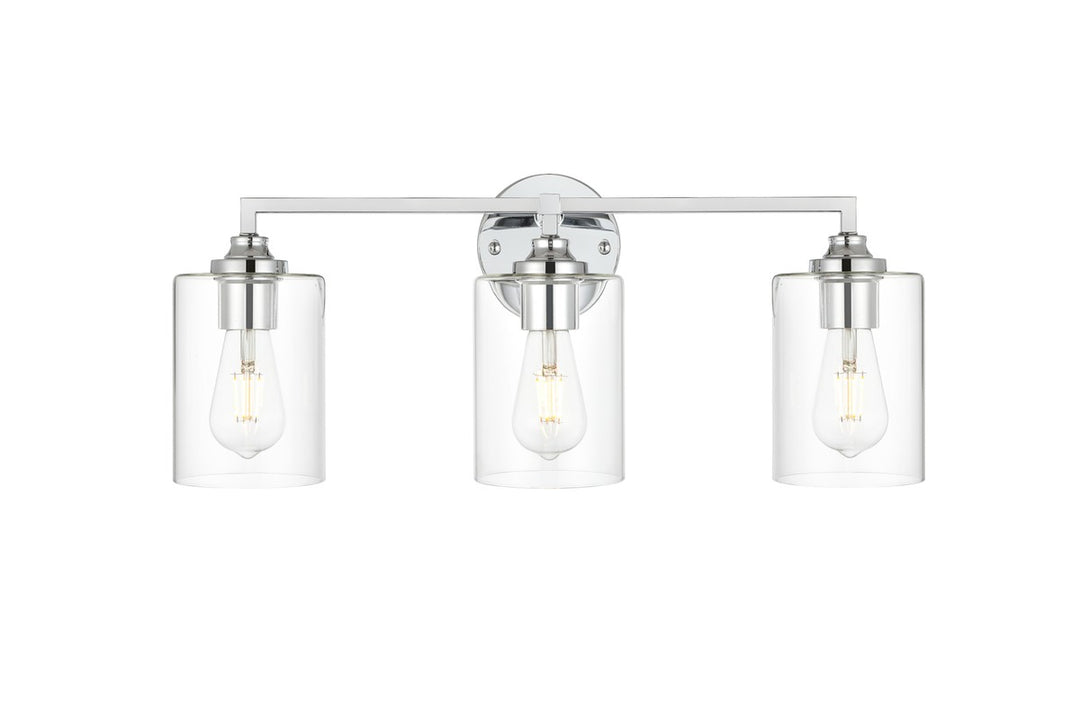 Mayson Three Light Bath Sconce in Chrome - available from The Lighting Shoppe, trusted by Canadian homeowners