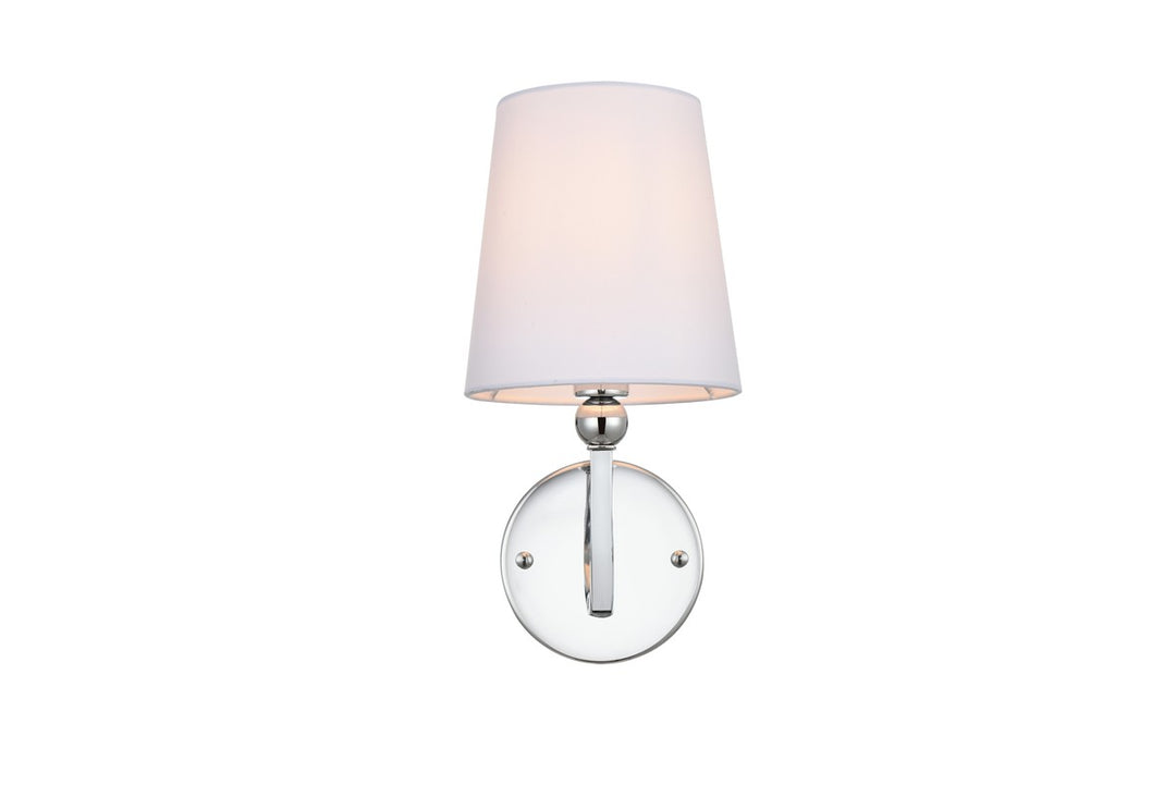 Elegant Lighting - LD7322W6CH - One Light Bath Sconce - Colson - Chrome and Clear