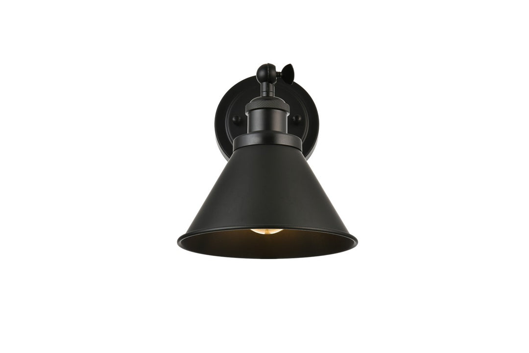 Bentley One Light Bath Sconce in Black - available from The Lighting Shoppe, trusted by Canadian homeowners