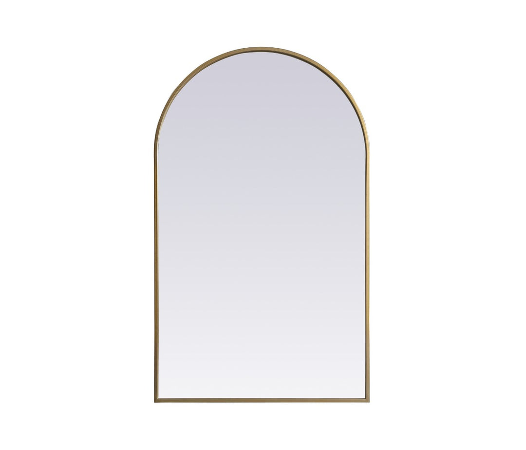 Ayra Mirror in Brass - available from The Lighting Shoppe, trusted by Canadian homeowners