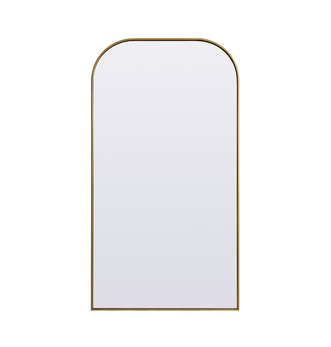 Elegant Lighting - MR1B3566BRS - Mirror - Blaire - Brass
