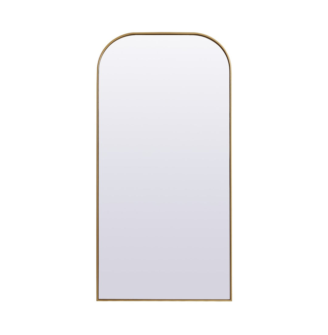 Elegant Lighting - MR1B3572BRS - Mirror - Blaire - Brass