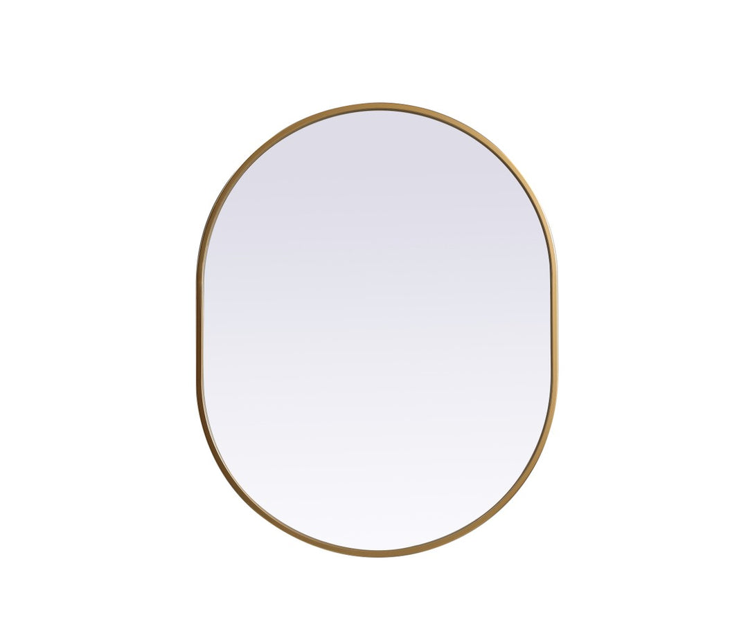 Elegant Lighting - MR2A2430BRS - Mirror - Asha - Brass