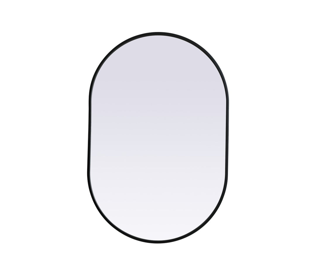 Elegant Lighting - MR2A2436BLK - Mirror - Asha - Black