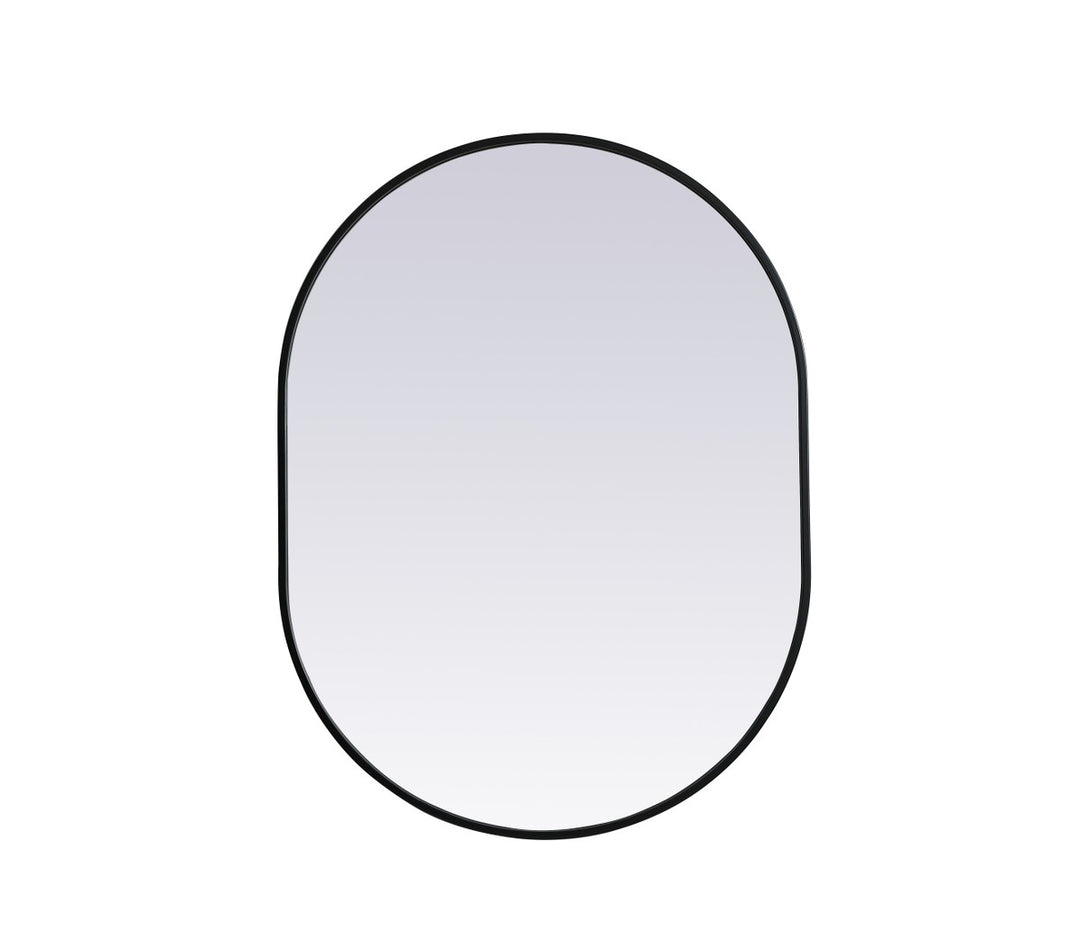 Elegant Lighting - MR2A2736BLK - Mirror - Asha - Black