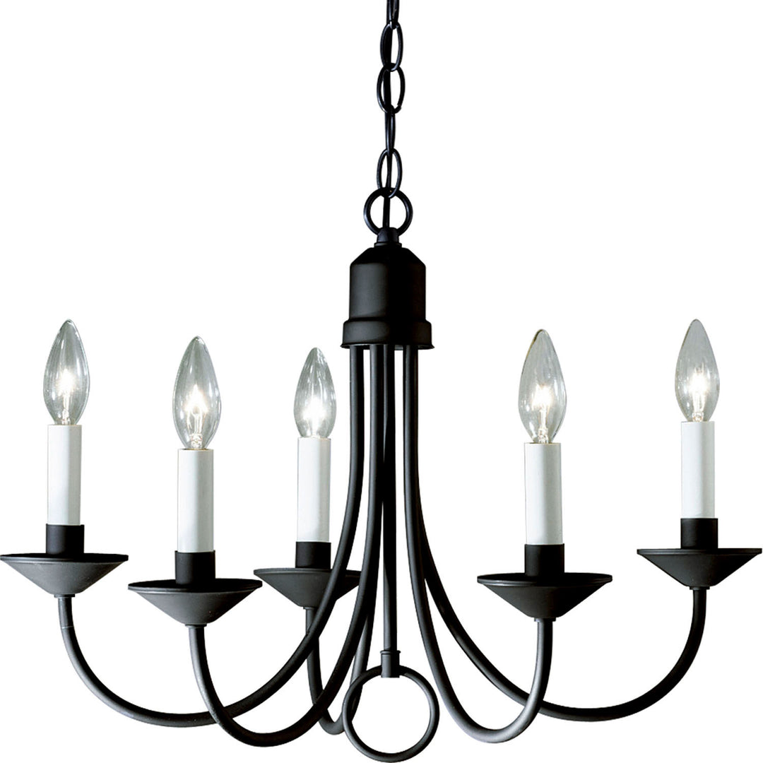 Progress Canada - P4008-31 - Five Light Chandelier - Five Light - Textured Black