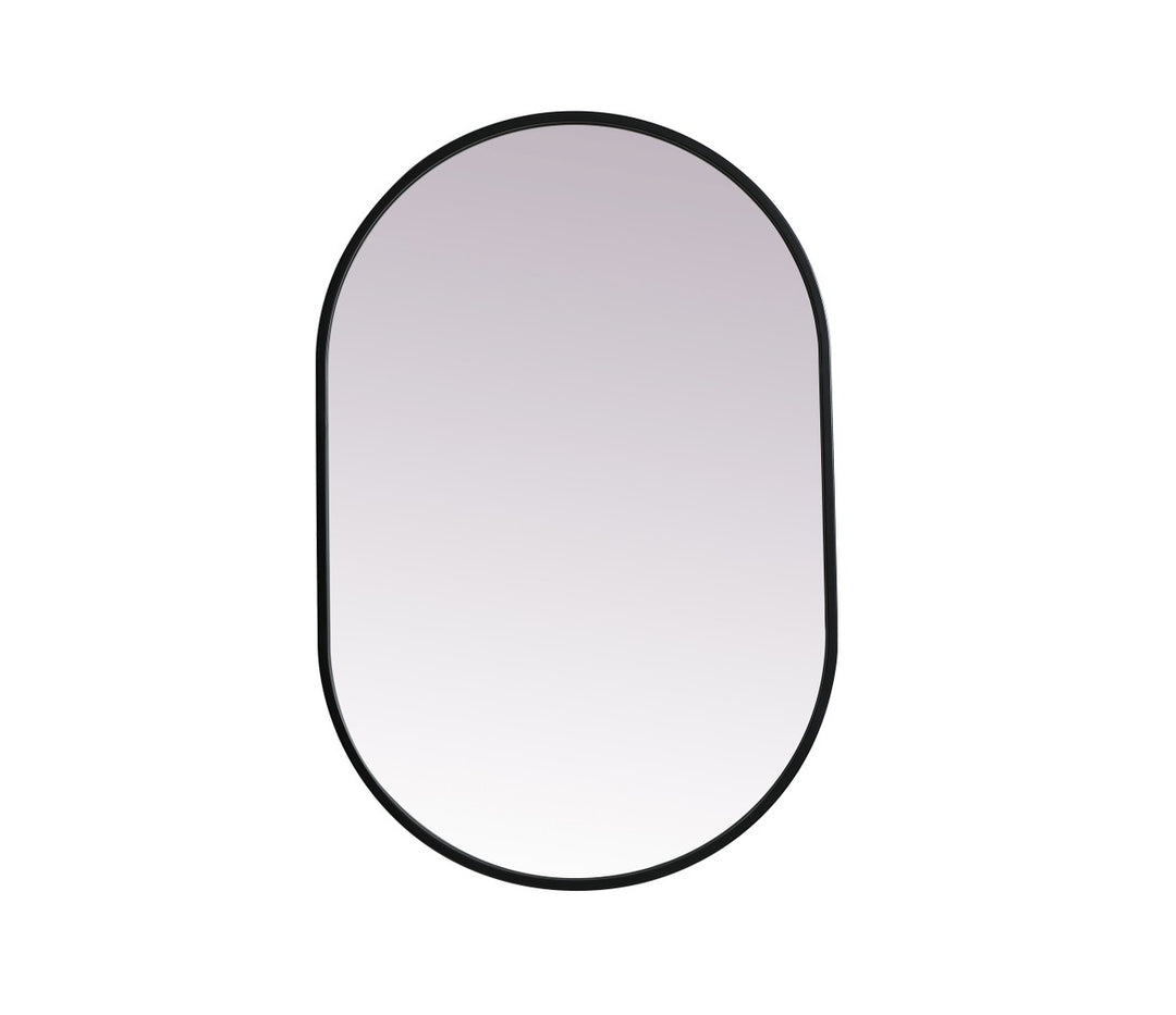 Elegant Lighting - MR2A2030BLK - Mirror - Asha - Black