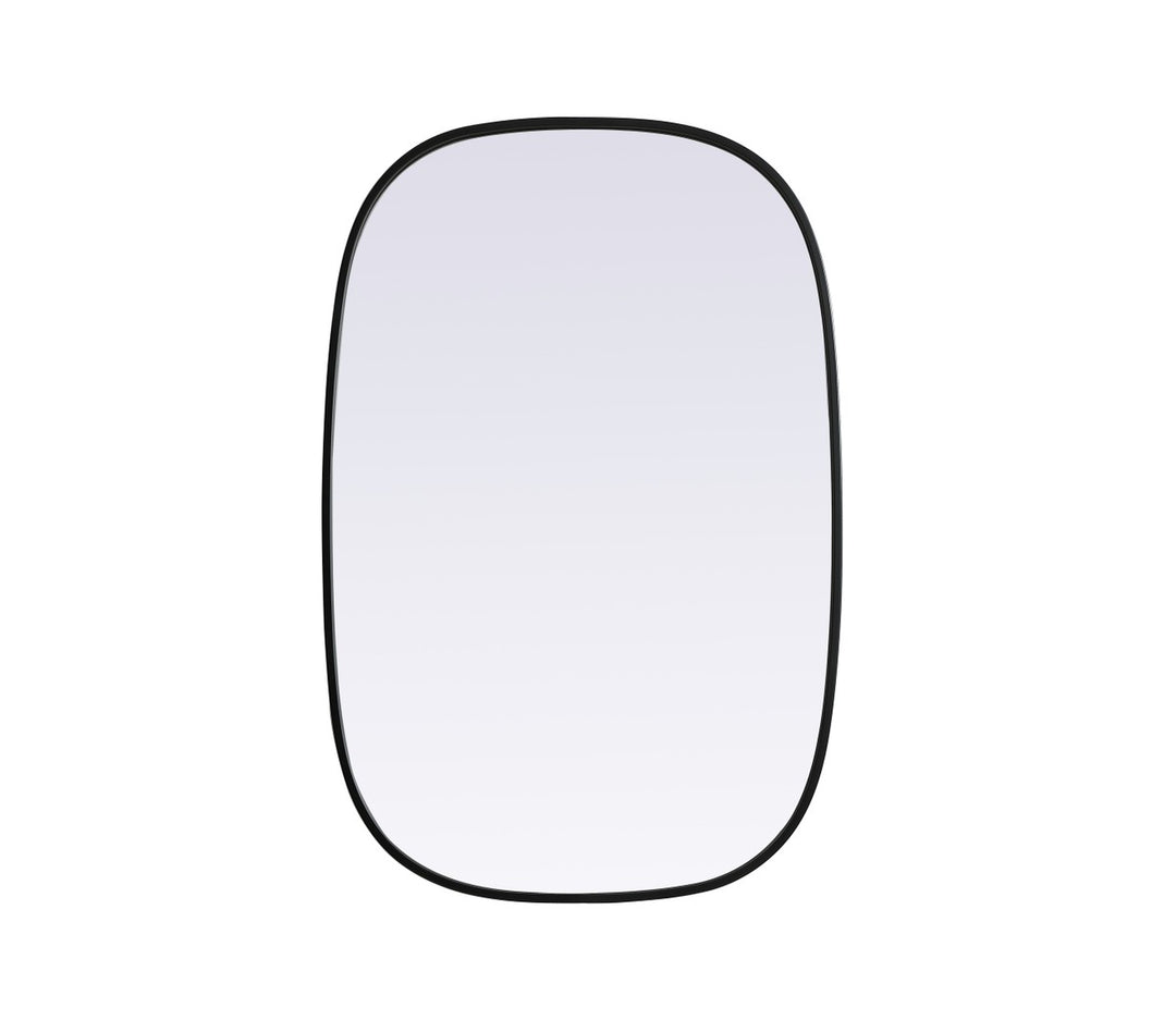 Elegant Lighting - MR2B2436BLK - Mirror - Brynn - Black
