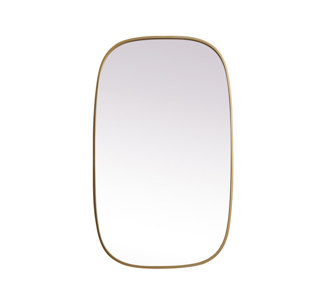 Elegant Lighting - MR2B2440BRS - Mirror - Brynn - Brass