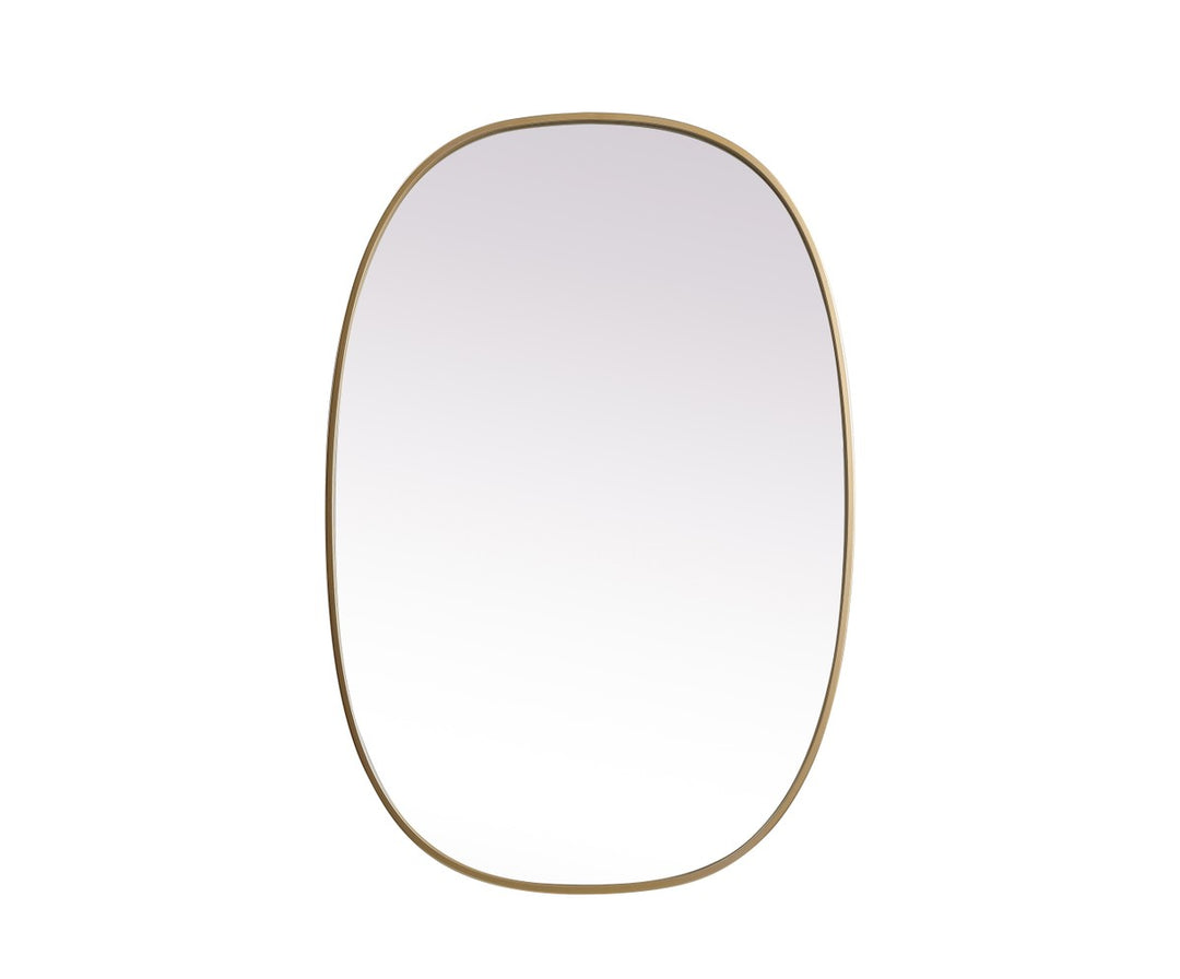 Elegant Lighting - MR2B2740BRS - Mirror - Brynn - Brass