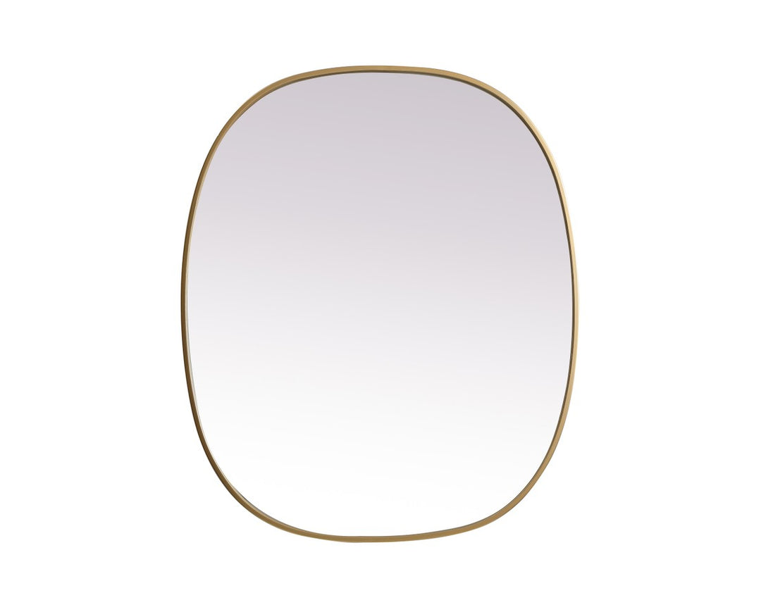 Elegant Lighting - MR2B3036BRS - Mirror - Brynn - Brass