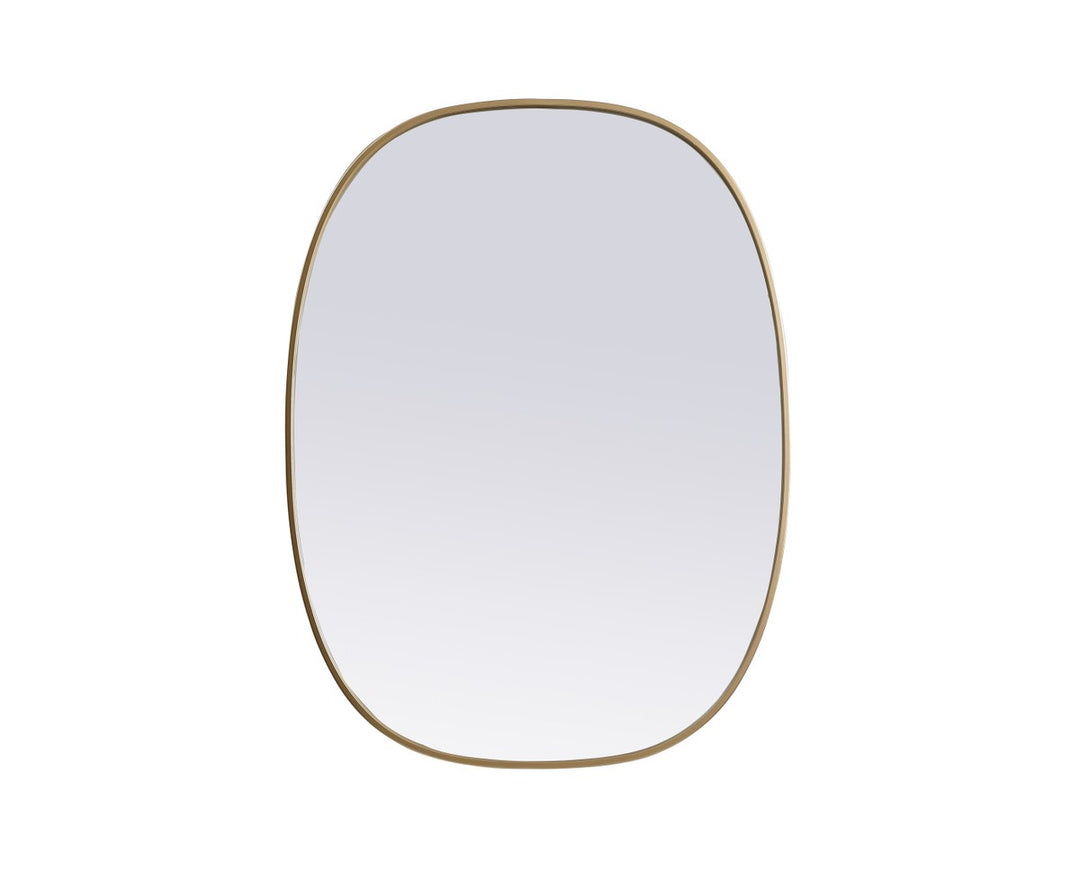 Elegant Lighting - MR2B3040BRS - Mirror - Brynn - Brass