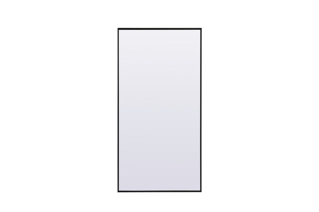 Elegant Lighting - MR4FL3060BK - Mirror - Eternity - Black