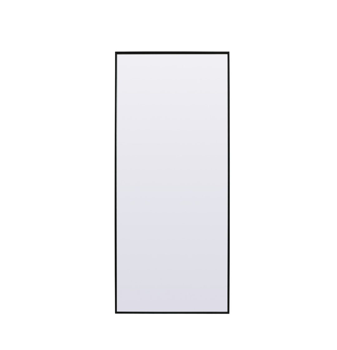 Elegant Lighting - MR4FL3072BK - Mirror - Eternity - Black