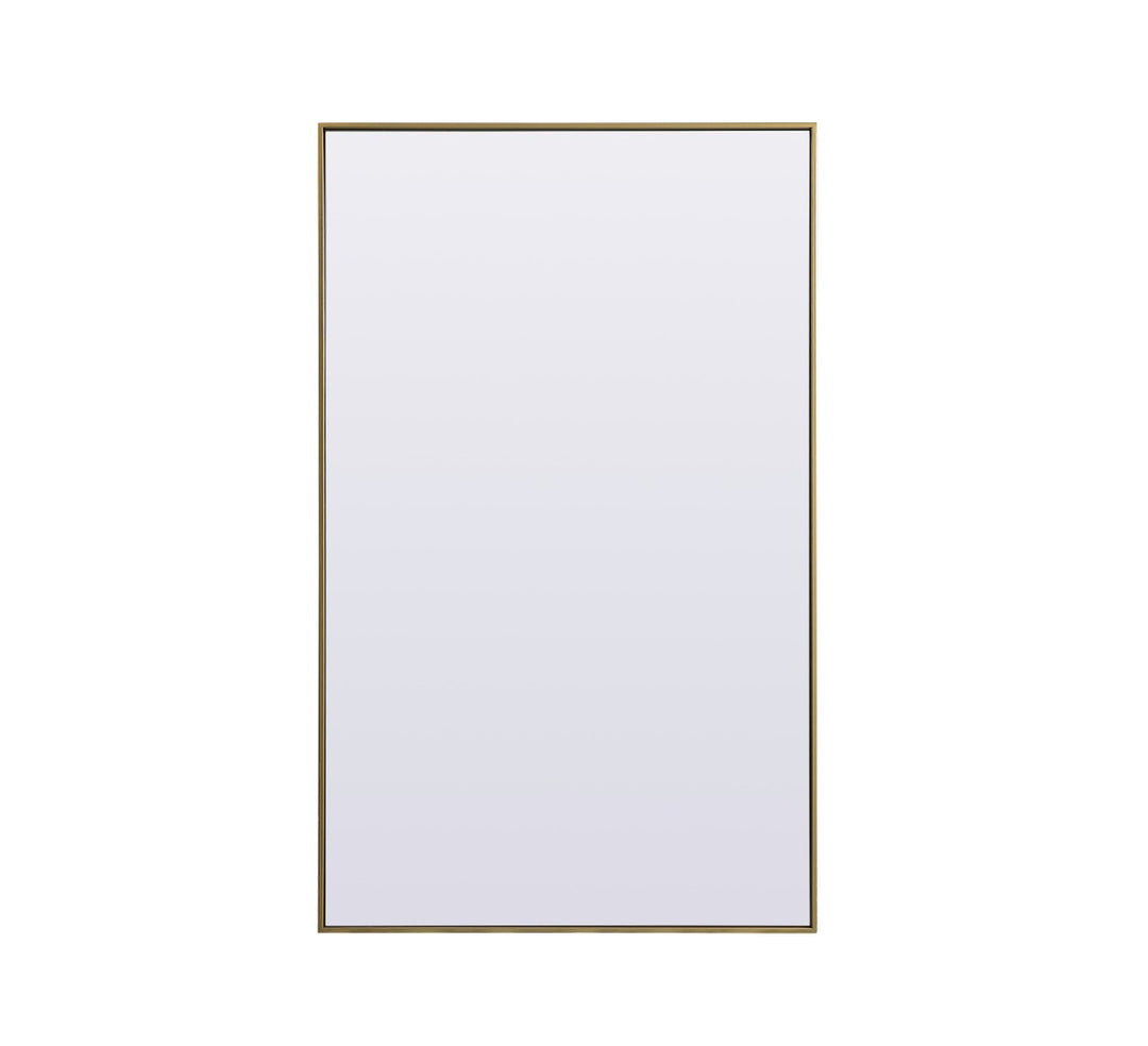 Elegant Lighting - MR4FL3660BR - Mirror - Eternity - Brass