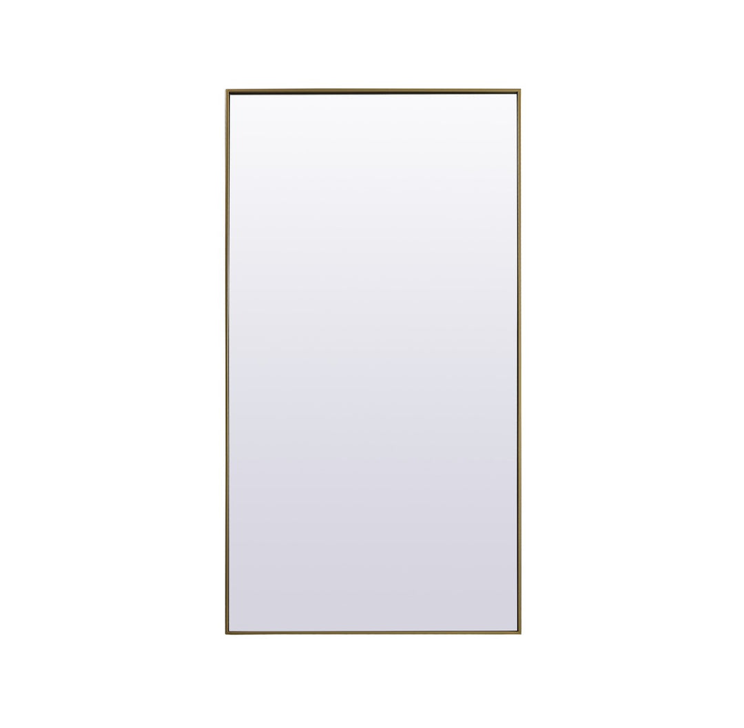 Elegant Lighting - MR4FL3672BR - Mirror - Eternity - Brass
