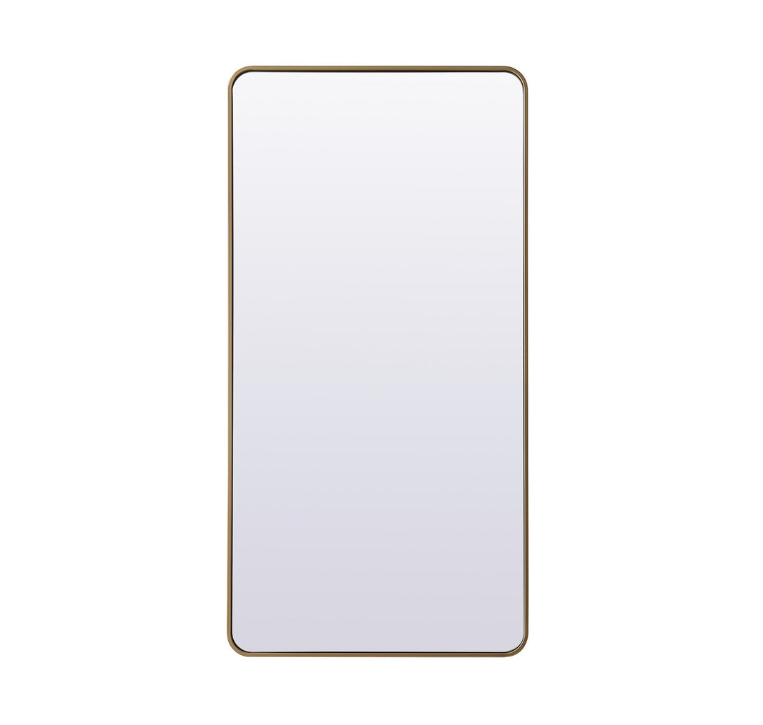 Elegant Lighting - MR80FL3060BR - Mirror - Evermore - Brass