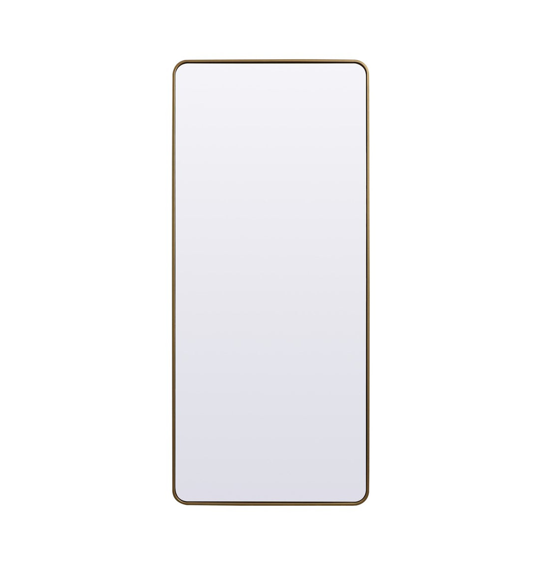 Elegant Lighting - MR80FL3272BR - Mirror - Evermore - Brass