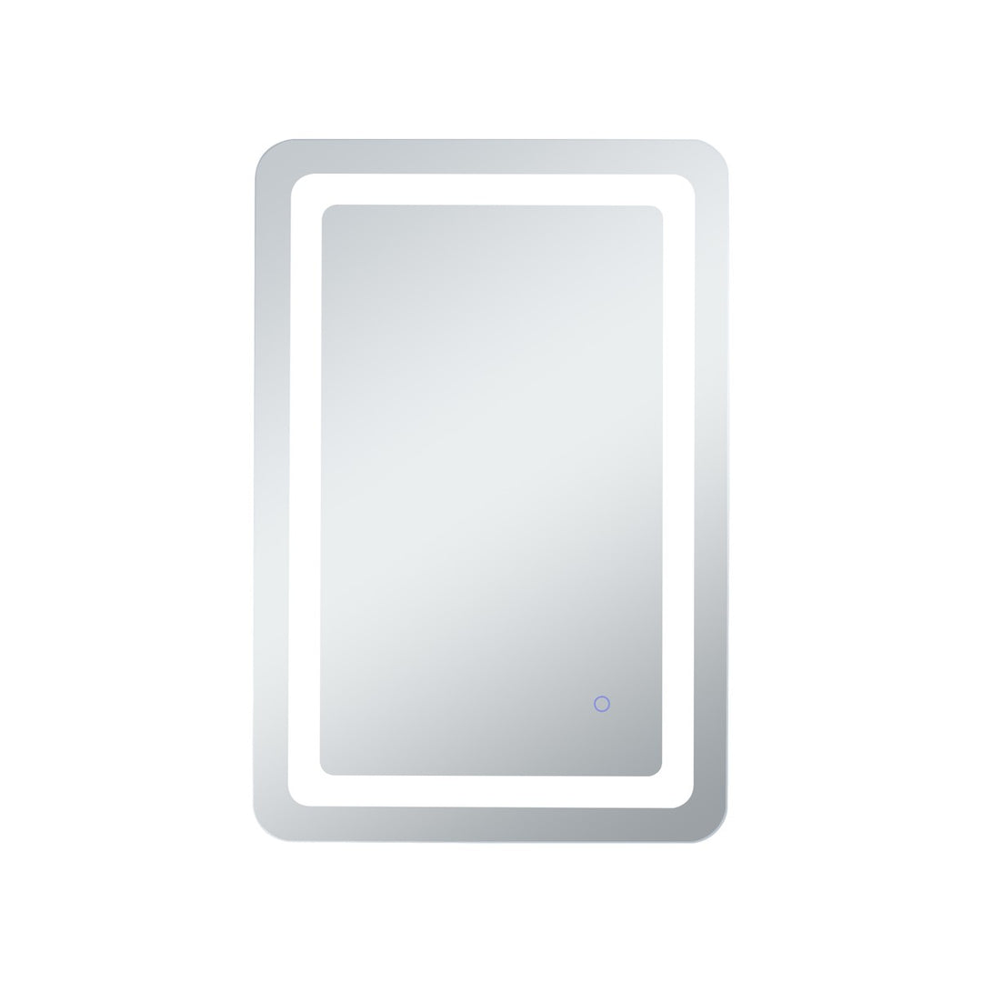 Elegant Lighting - MRE31830 - LED Mirror - Genesis - Glossy white