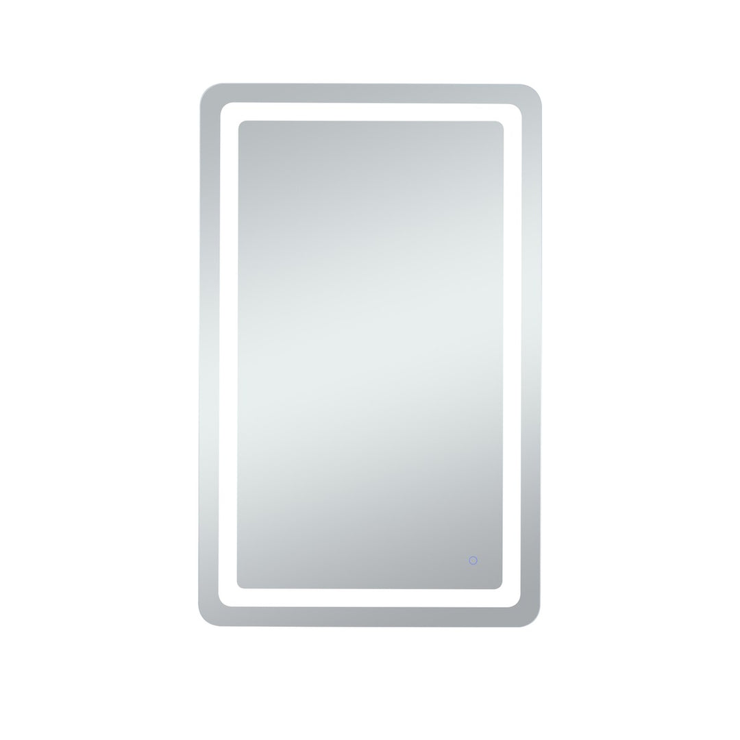 Elegant Lighting - MRE33048 - LED Mirror - Genesis - Glossy white