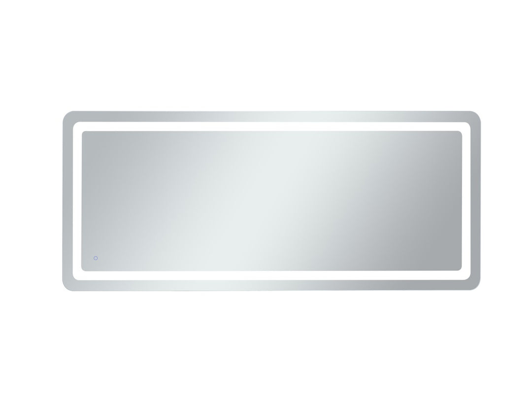 Elegant Lighting - MRE33072 - LED Mirror - Genesis - Glossy white