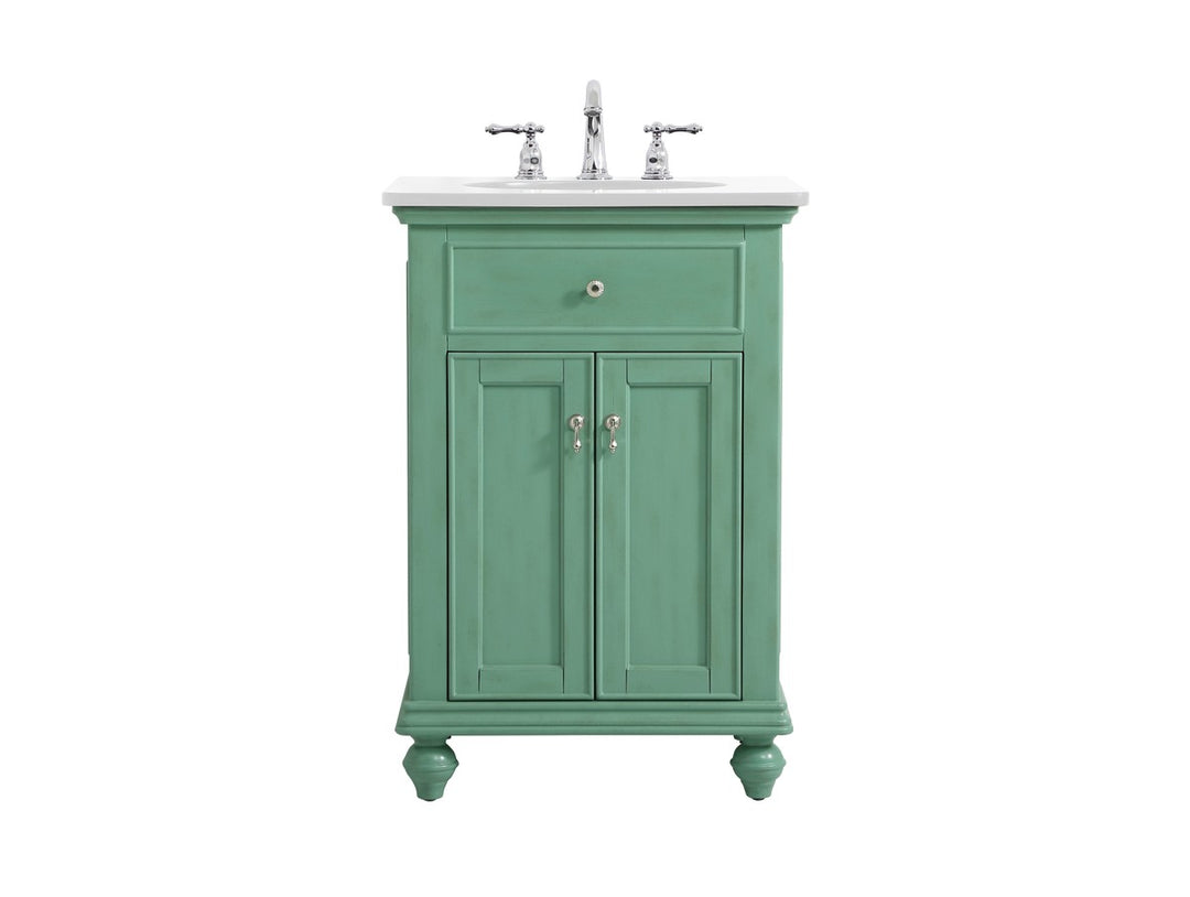 Otto Single Bathroom Vanity in Vintage mint - available from The Lighting Shoppe, trusted by Canadian homeowners