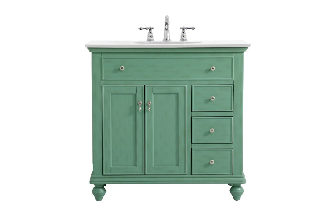 Otto Single Bathroom Vanity in Vintage mint - available from The Lighting Shoppe, trusted by Canadian homeowners