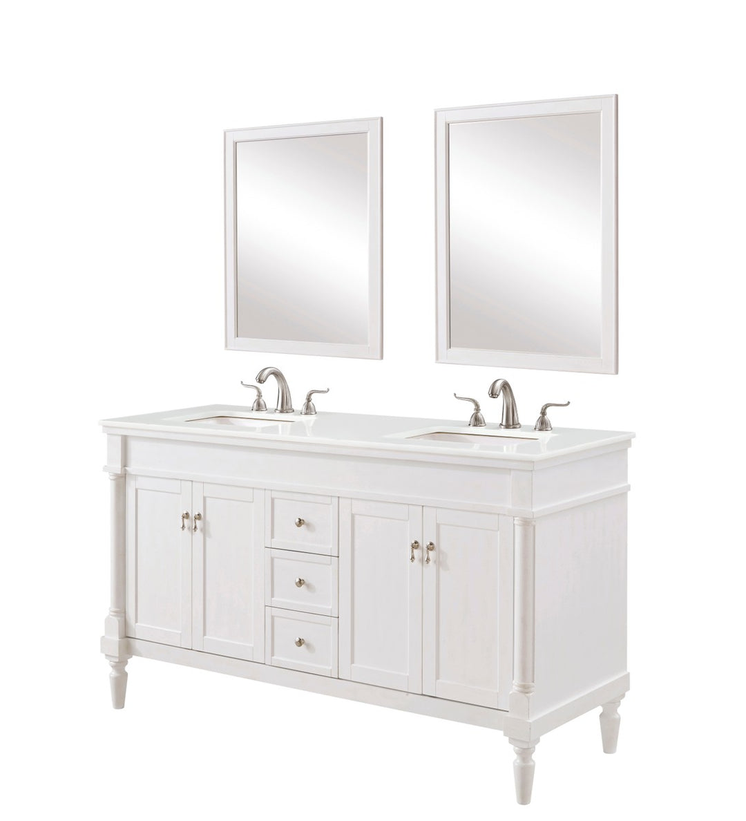 Elegant Lighting - VF13060DAW-VW - Bathroom Vanity - Lexington - Antique white