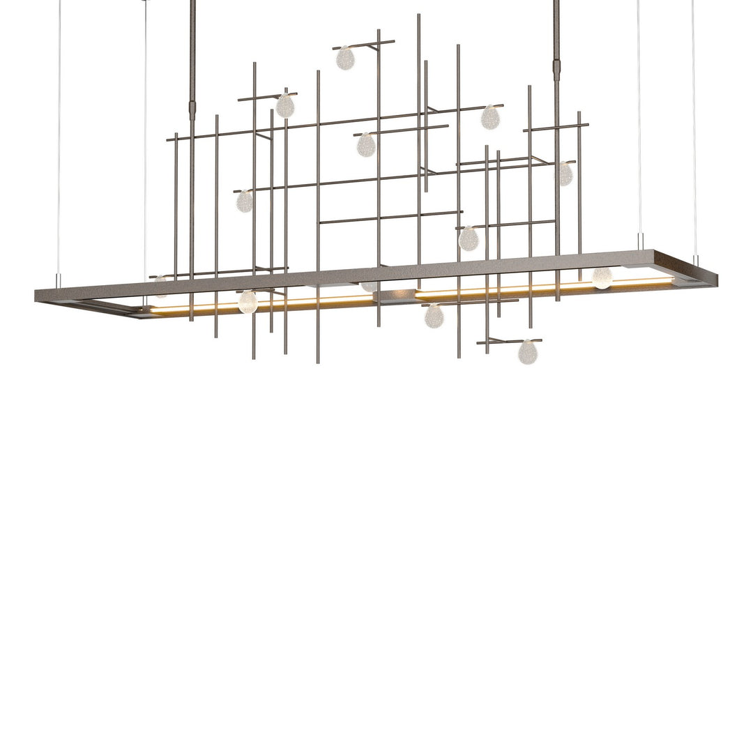 Hubbardton Forge Canada - 139752-LED-SHRT-14-YG0500 - LED Pendant - Four Seasons - Oil Rubbed Bronze