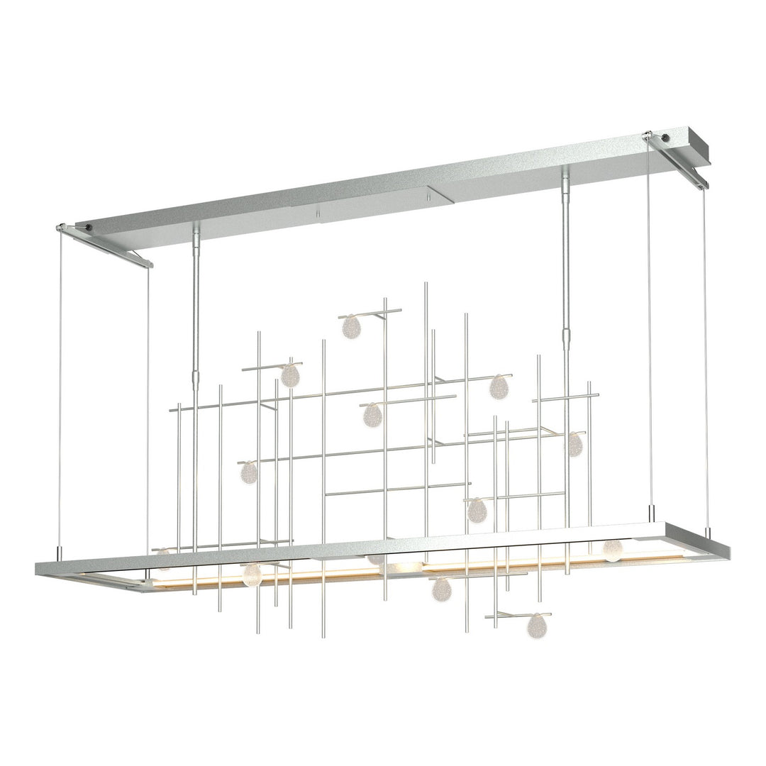 Hubbardton Forge Canada - 139752-LED-STND-82-YG0500 - LED Pendant - Four Seasons - Vintage Platinum
