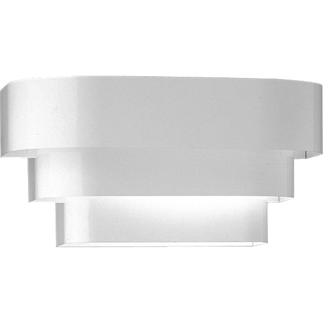 Sconce One Light Wall Sconce in White - available from The Lighting Shoppe, trusted by Canadian homeowners